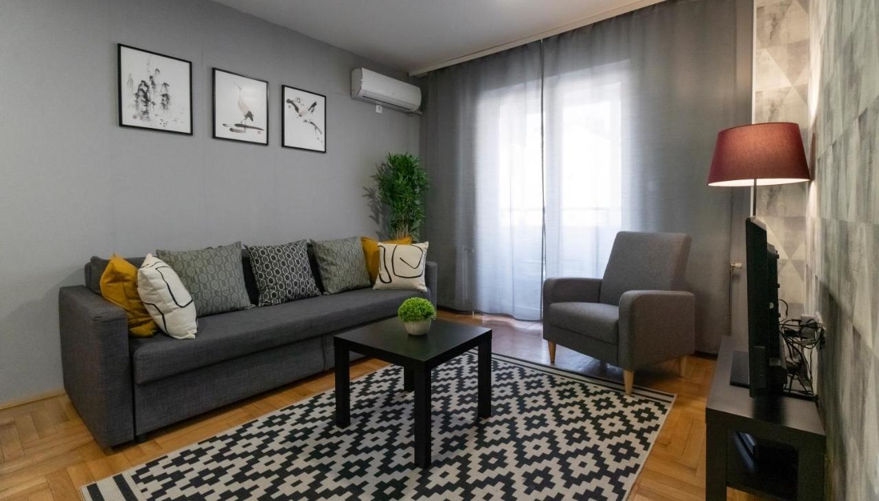 Central Fenix Apartment - Free Private Parking-Fast Wi-Fi Novi Sad Dış mekan fotoğraf