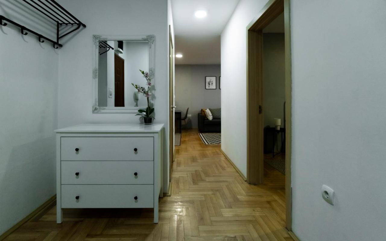 Central Fenix Apartment - Free Private Parking-Fast Wi-Fi Novi Sad Dış mekan fotoğraf